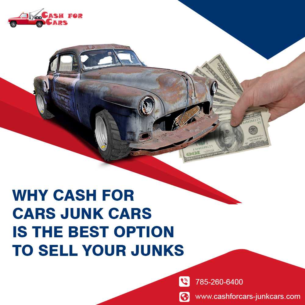 Why Cash For Cars Junk Cars Is The Best Option To Sell Your Junks.