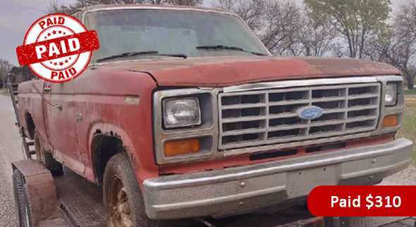 Paid Cash for 1982 F150 car in Kansas City
